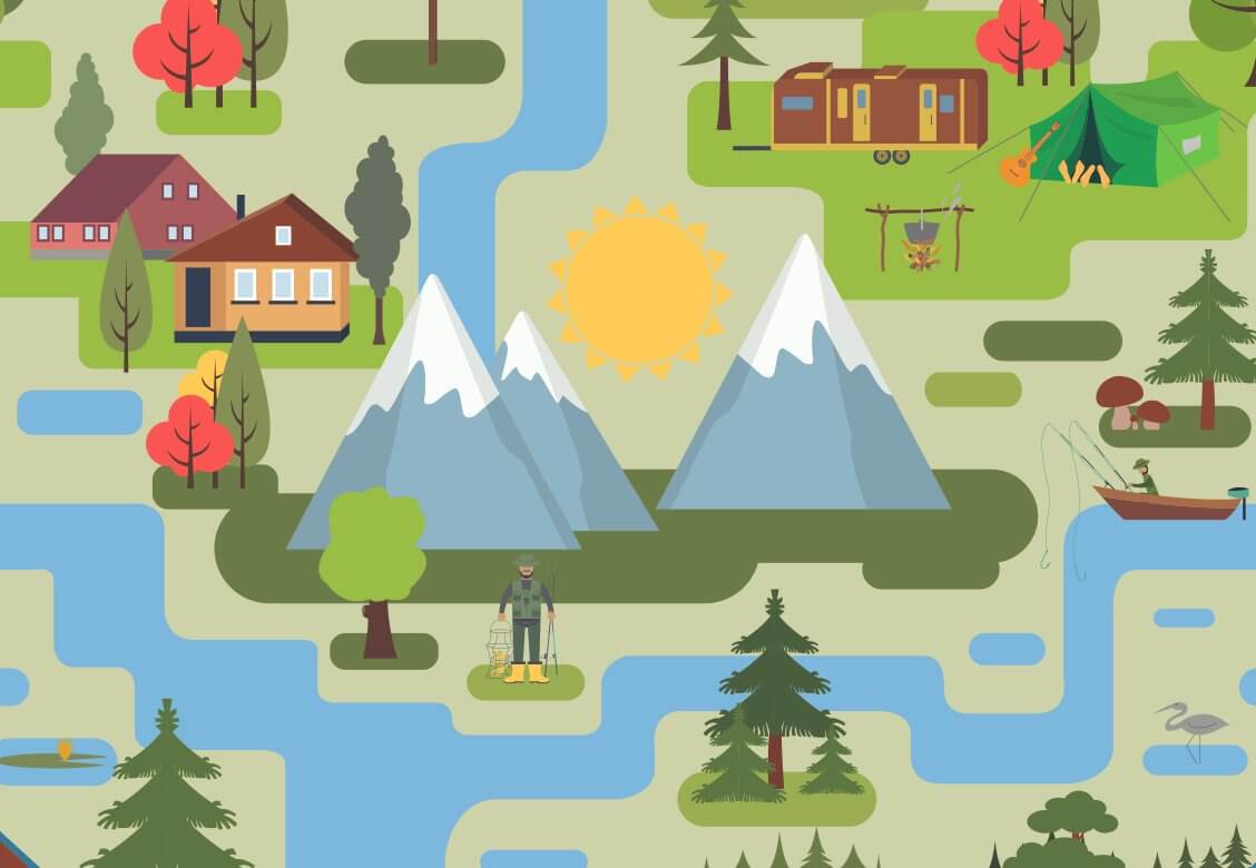 Route 32 Dental Kids Game Play Road Map